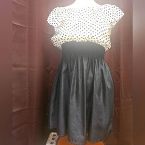 Womens polka dot dress